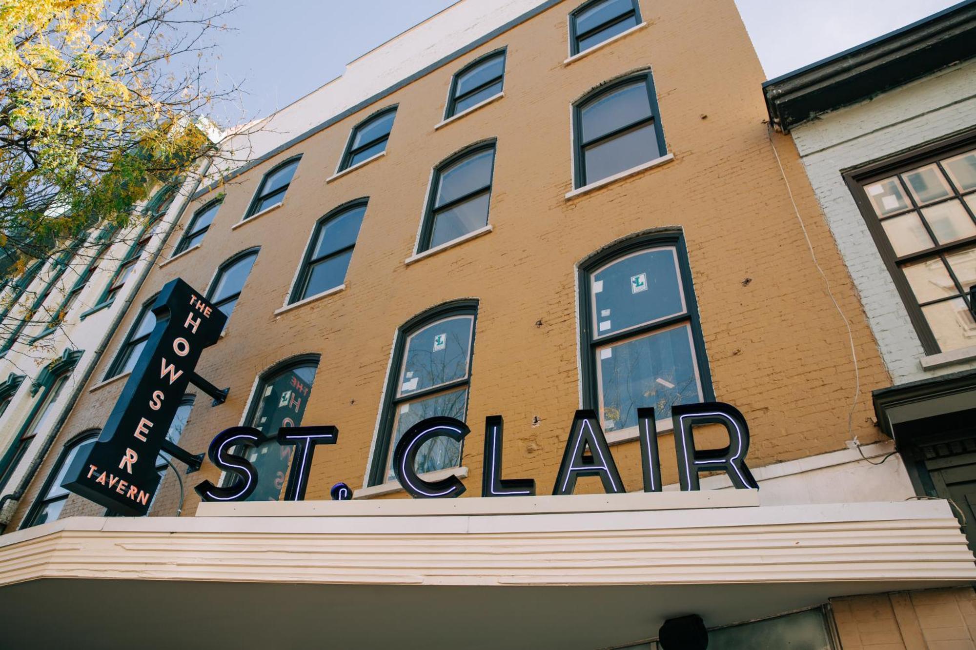 Ferienwohnung The St. Clair Frankfort Exterior foto